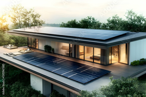 3D Illustration Sustainable...