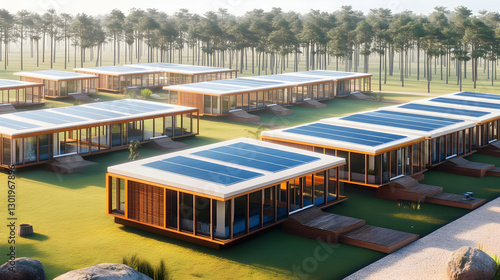 3D Illustration Sustainable...
