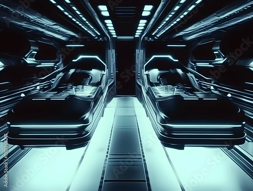 3D Illustration Futuristic ...