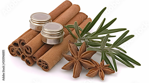 Photo Cinnamon Sticks Star ...