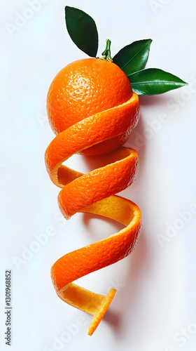 Photo Orange Fruit Peel Spi...