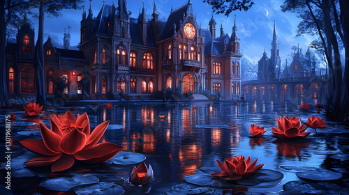 Illustration - Gothic Castl...