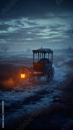 Illustration - Night, Carri...