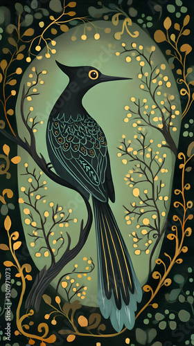 Illustration Bird, Nature, ...