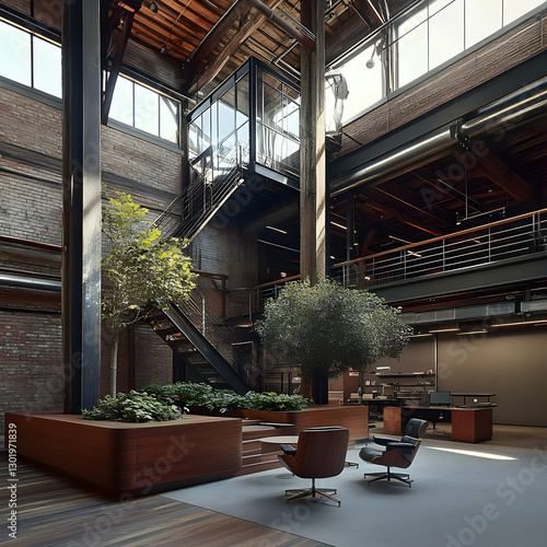 Modern Office Interior Phot...