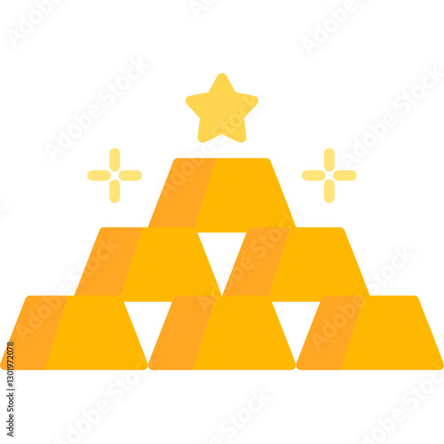 Gold Bars Icon