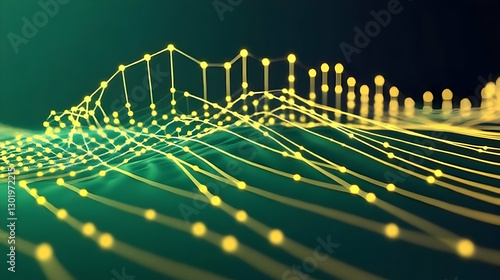 3D Abstract Background - Gl...