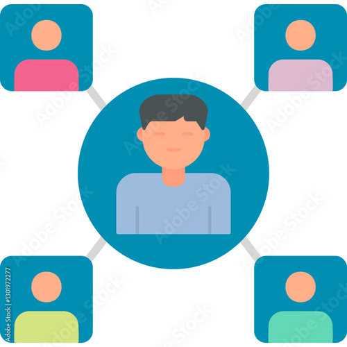 Outsourcing Icon