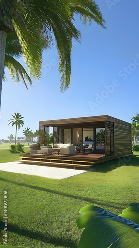 3D Illustration Tropical Vi...