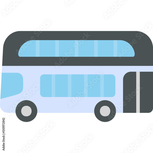 Double Decker Bus Icon