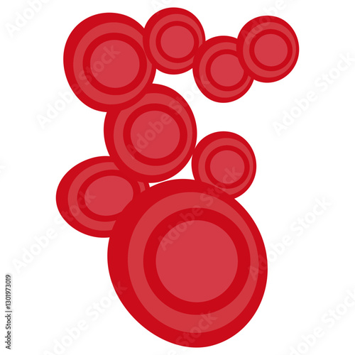 Red Blood Cells colored icon