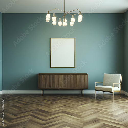 3D Illustration Interior De...
