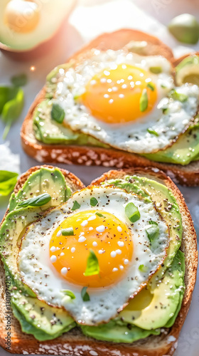 Photo: Sunny-Side Up Egg an...
