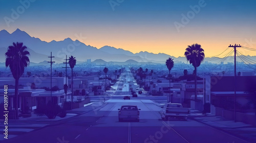 Illustration - Cityscape Su...