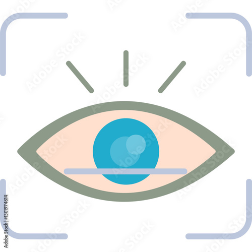 Retinal Scan Icon