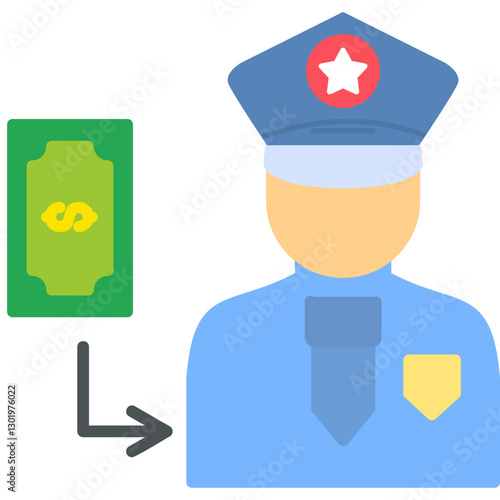 Corrupt Officer Icon
