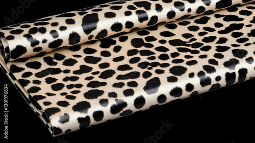 Photo Leopard Print Textile...
