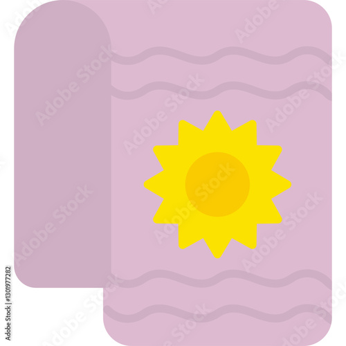 Beach Towel Icon