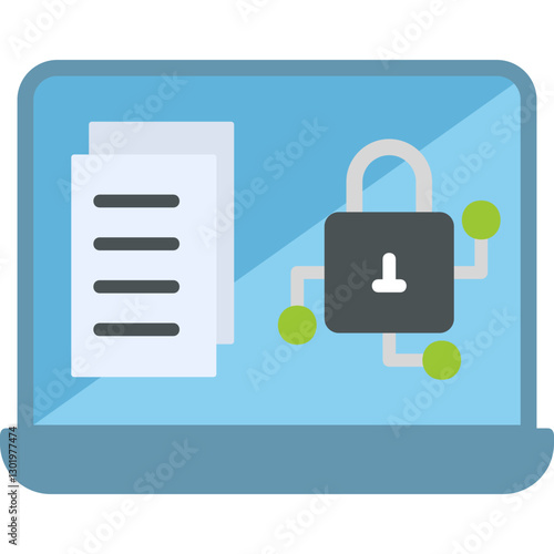 Encrypted Data Icon