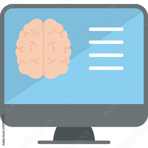 Brain Test Report Icon