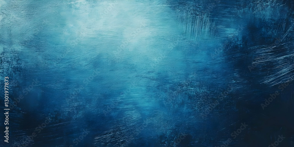 Obraz premium Abstract Background Deep Blue Texture Illustration Painting Art Design