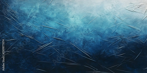 Abstract Background-Blue Ic...