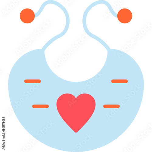 Baby Bib Icon