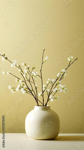 Photo Still Life White Flow...