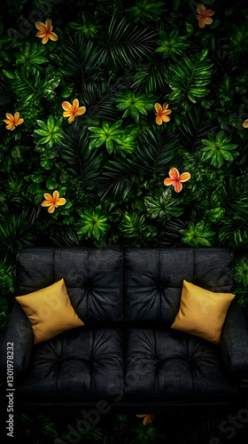 Illustration Tropical Leave...
