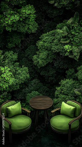 Illustration - Lush Green G...