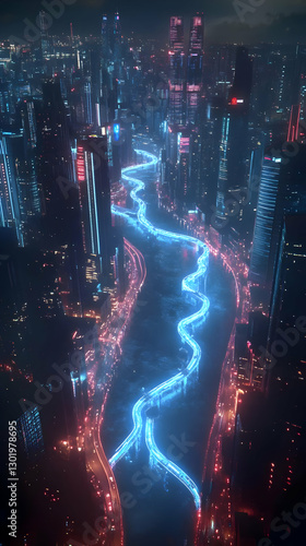 Illustration - Winding Rive...