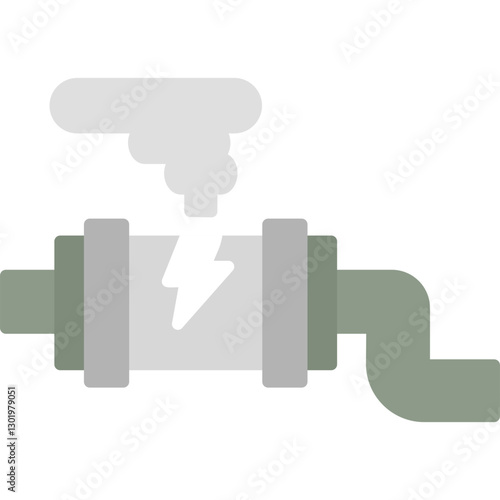 Gas Leak Icon
