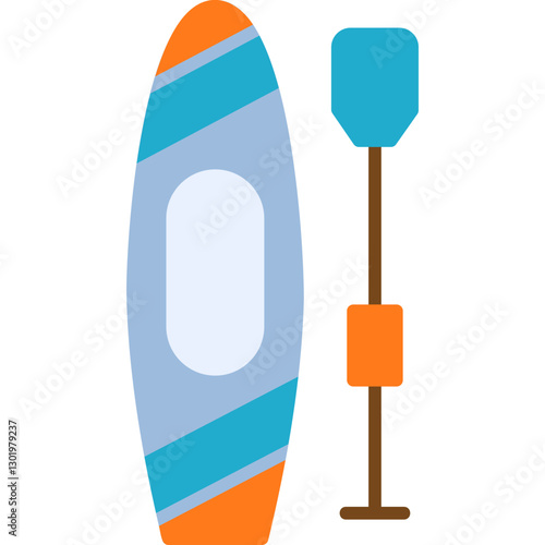 Paddle Board Icon