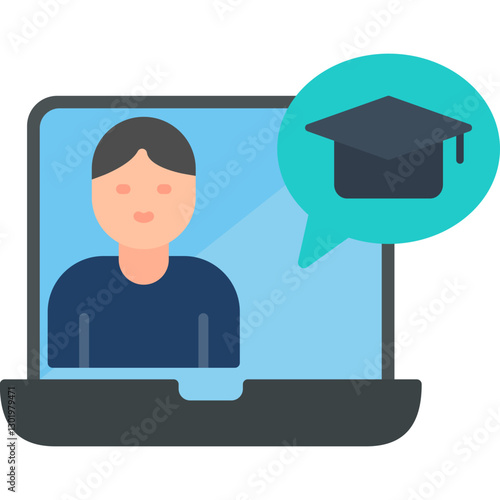 Online Learning Icon
