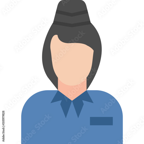 Stewardess Icon
