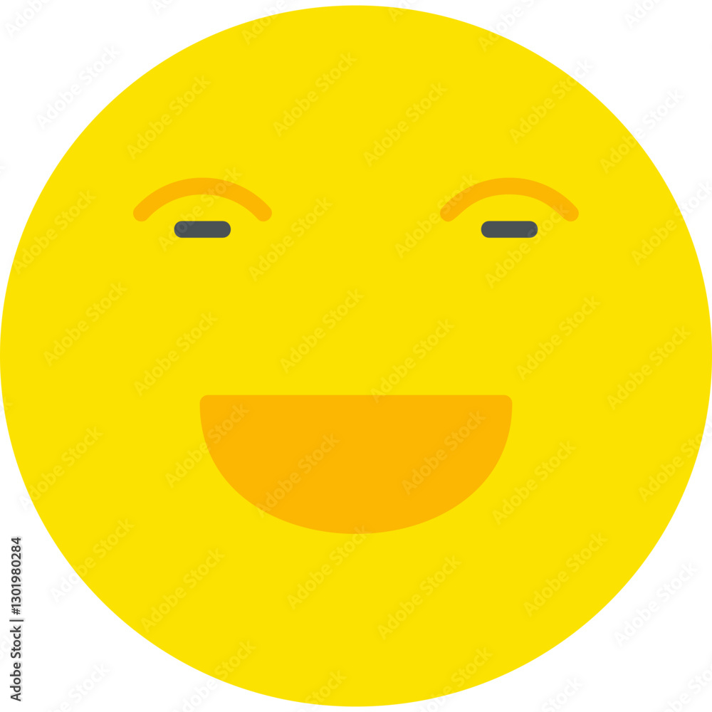 Fototapeta premium Happy Face Icon