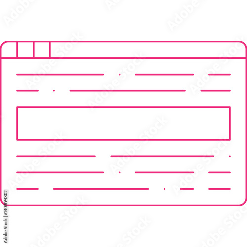 Reading Online icon single vector illustration
