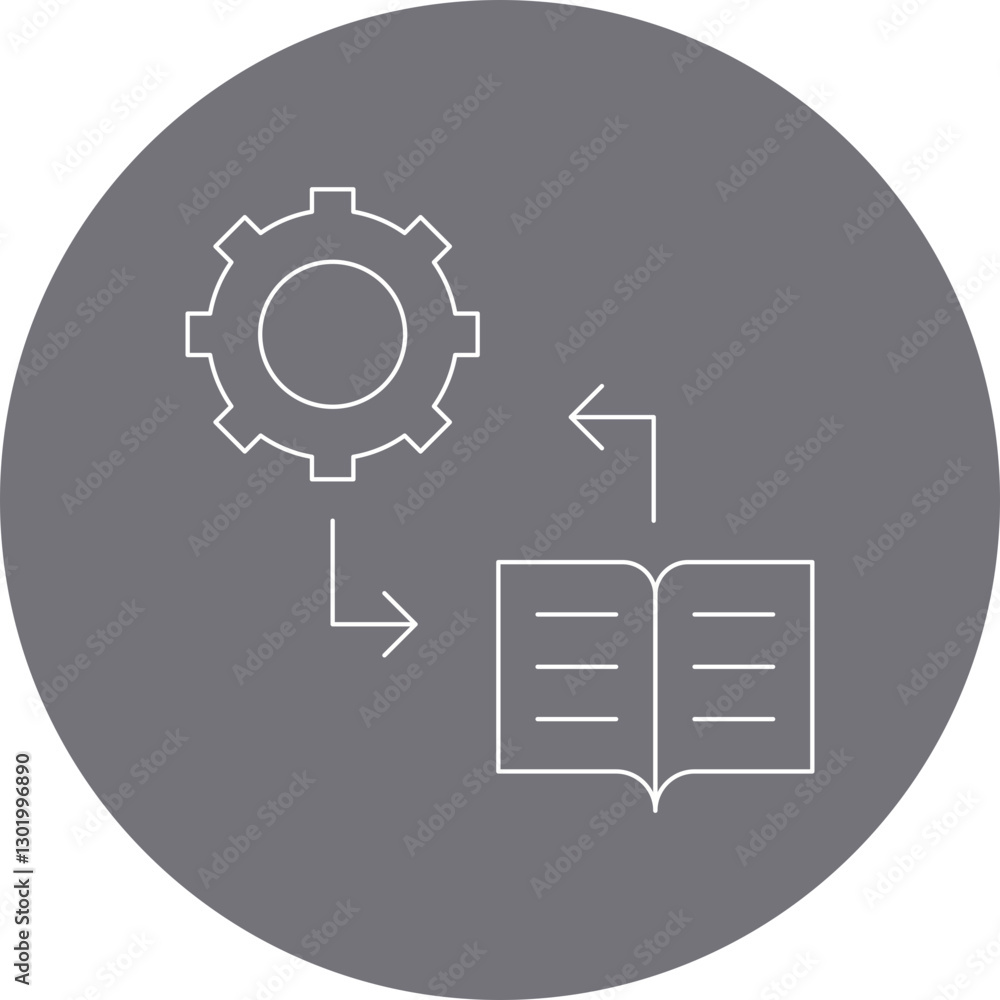 Practice Based Learning icon single vector illustration Practice Based Learning icon single vector illustration