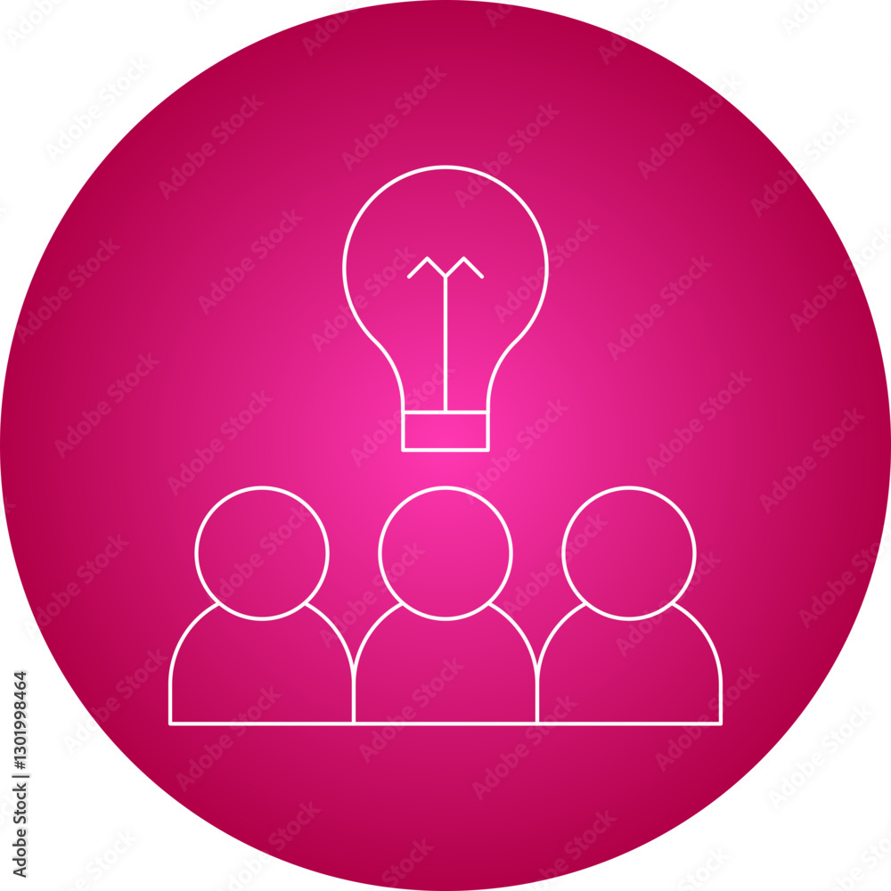 Sharing Ideas icon single vector illustration Sharing Ideas icon single vector illustration