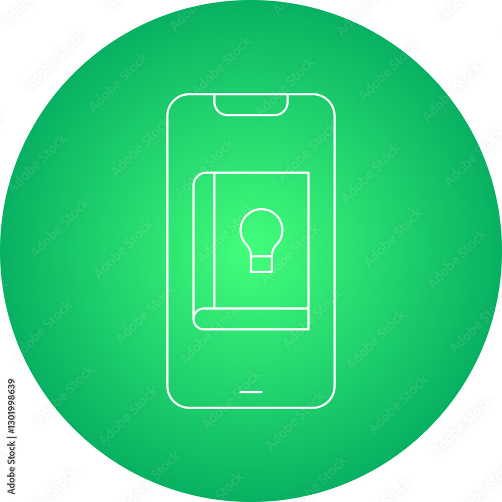 Education Apps icon single vector illustration Education Apps icon single vector illustration