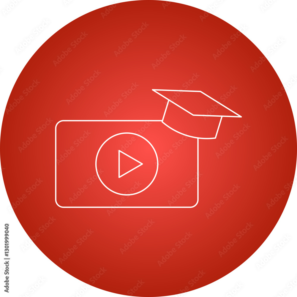 Online Course icon single vector illustration Online Course icon single vector illustration