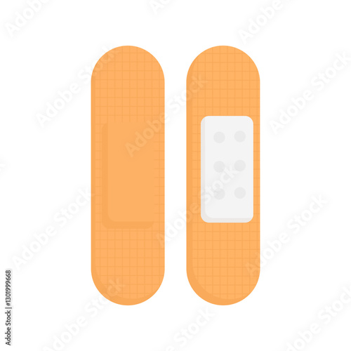 First Aid Medical Plaster Bandage Illustration