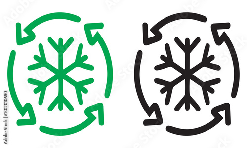 Cool down icon vector illustration.