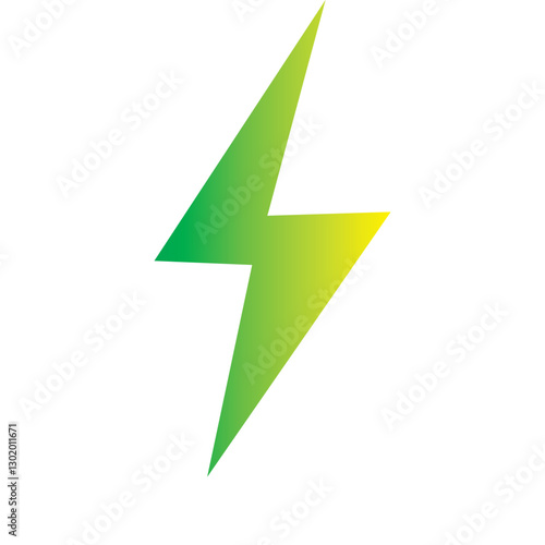 yellow green lightning icon