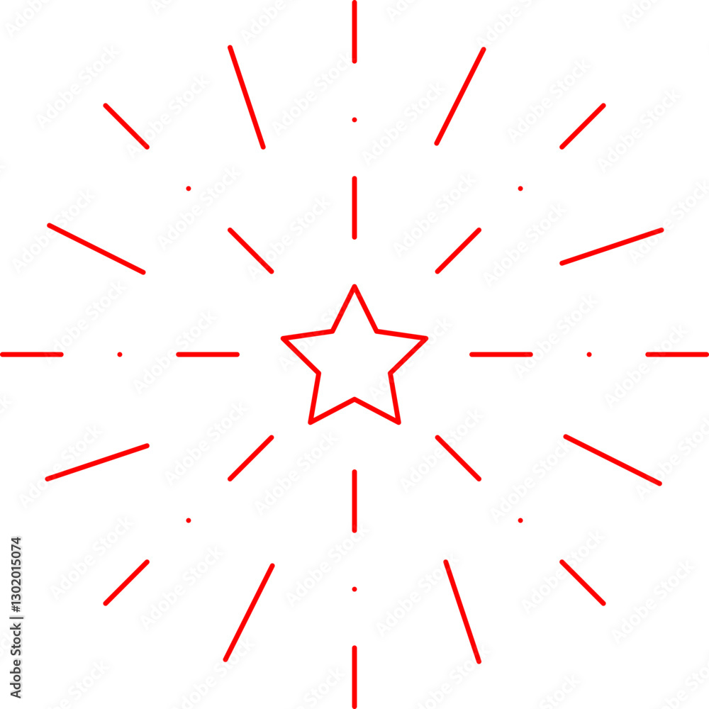 Fireworks II icon single vector illustration Fireworks II icon single vector illustration