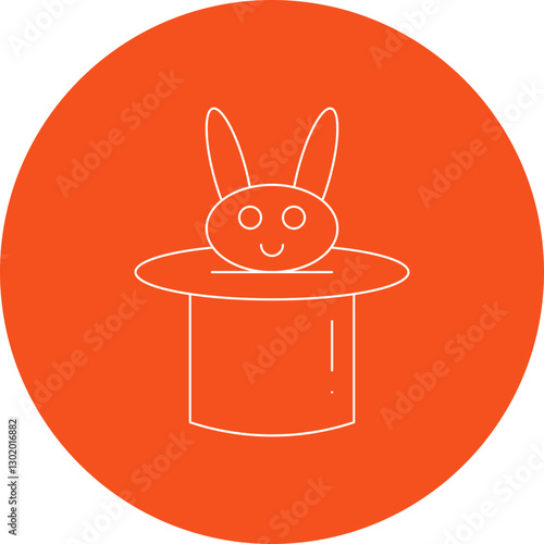 Magic Tricks icon single vector illustration