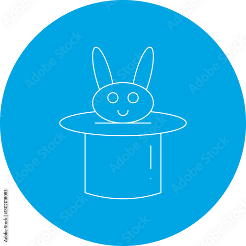 Magic Tricks icon single vector illustration