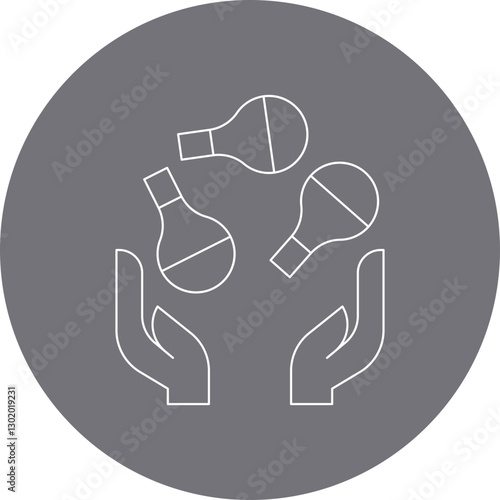 Juggling Balls icon single vector illustration