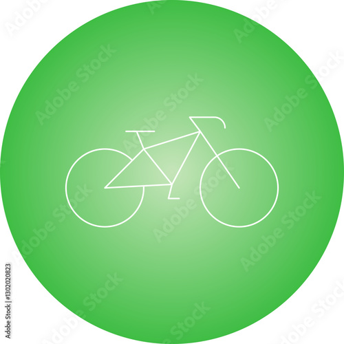 Cycle icon single vector illustration