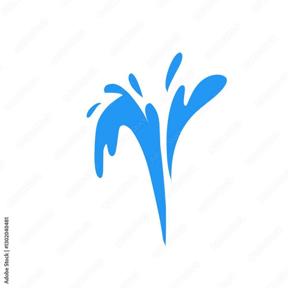 fountain water jet vector fountain water jet vector